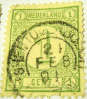 Netherlands 1876 Numeral 1c - Used - Oblitérés