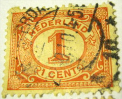 Netherlands 1898 Numeral 1c - Used - Oblitérés