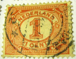 Netherlands 1898 Numeral 1c - Used - Usati