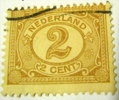 Netherlands 1898 Numeral 2c - Used - Used Stamps