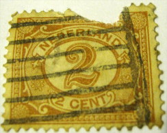 Netherlands 1898 Numeral 2c - Used - Used Stamps