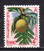 (SA0516) FRENCH POLYNESIA, 1959 (Flower Issue. Breadfruit). Mi # 15. MNH** Stamp - Ungebraucht