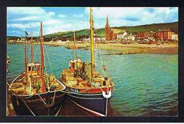 RB 939 - Postcard - Fishing Boats - Largs Harbour - Ayrshire Scotland - Ayrshire