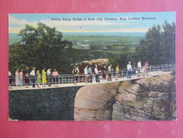 Lookout Mountain,TN--Swing Along Bridge In Rock City Gardens--not Mailed--PJ223 - Other & Unclassified