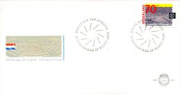 PAYS-BAS. N°1215 Sur Enveloppe 1er Jour (FDC) De 1984. Parlement Européen. - Comunità Europea