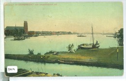 ZWIJNDRECHT GEZICHT OP DORDRECHT * MILITAIR * ANSICHTKAART * CPA * GELOPEN IN 1908 Van ZWIJNDRECHT > H.I. AMBACHT (2414) - Zwijndrecht