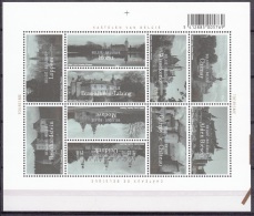 Belgique 2002 Michel Feuille Complet 3124 - 3133 Neuf ** Cote (2008) 11.00 Euro Les Châteaux De Belgique - 2002-… (€)