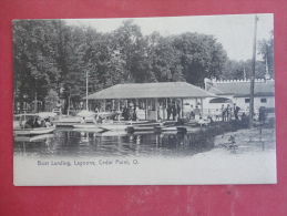 Cedar Point,OH--Boat Landing Lagoons--not Mailed--PJ226 - Andere & Zonder Classificatie