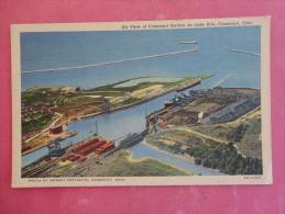 Conneaut,OH--Air View Of Conneaut Harbor--not Mailed--PJ226 - Andere & Zonder Classificatie