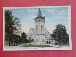 Chillicothe,OH--Walnut Street Methodist Episcopal Church--not Mailed--PJ226 - Autres & Non Classés