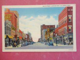 Alliance,OH--Main Street--not Mailed--PJ227 - Andere & Zonder Classificatie