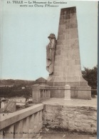 (222M) France - Tulle - Monument Des Correiziens Morts Aux Champs D'Honneur (very Old Postcard) - Monuments Aux Morts