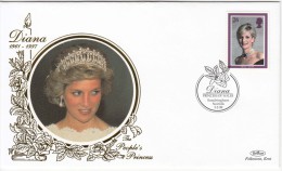 Benham Limited Edition FDC 1998, Diana, Rose. "Early Years....." Good In Dance, Games..... Great Britain - 1991-2000 Dezimalausgaben