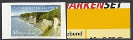 Deutschland / Germany / Allemagne 2012 2908 ** Selbstklebend SELFADHESIVE Nationalpark Jasmund (farbige Rückseite) - Nuevos