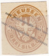 Prusse 1861. ~ YT 20 - 3 S. Armoiries Aigle - Nuovi