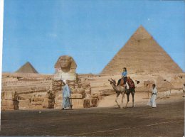 (111M) Egypt - Pyramid And Sphinx - Pyramiden