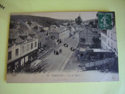 CPA - BARENTIN - Vue De L'Eglise (animée) - Barentin