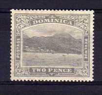 Dominica - 1921 - 2 Pence Definitive (Watermark Multiple Script CA Sideways) - MH - Dominique (...-1978)