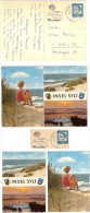 AK INSEL SYLT Mehrbildkarte 3 Bilder 12. 8. 64 - 17 228 WESTERLAND - Sylt