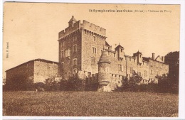69 - St SYMPHORIEN SUR COISE - Chateau De Pluvy - Saint-Symphorien-sur-Coise