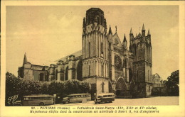 N°563 R  POITIERS  CATHEDRALE SAINT PIERRE - Poitiers