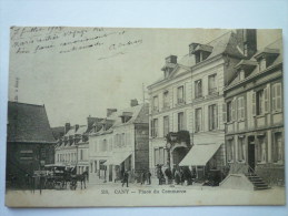 CANY   (Seine-maritime)  :  Place Du  COMMERCE   1903 - Valmont