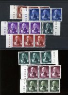 1945   3 Belles Séries **  Yv. 663/670  8 Valeurs  Cote 175x3= 525 € - Ungebraucht