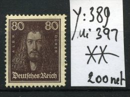 DURER  **  Yv. 389   Mi. 397 **  Postfrich - Unused Stamps