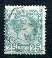 1635 - MONACO Gestempelt - Mi.Nr. 6 - Used Stamp - Andere & Zonder Classificatie