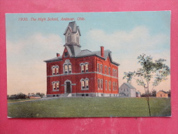 Andover,OH--The High School--not Mailed--PJ228 - Andere & Zonder Classificatie