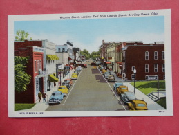 Bowling Green,OH--Wooster Street--not Mailed--PJ228 - Andere & Zonder Classificatie