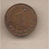 Germania Occidentale - Moneta Circolata Da 1 Pfennig KmA101 - 1949 - 1 Pfennig