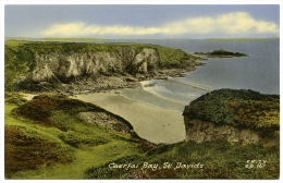 ST DAVIDS : CAERFAI BAY - Pembrokeshire