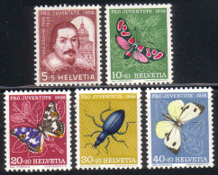 1956 PRO JUVENTUTE ** / MNH Série Complète - Unused Stamps