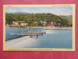 Liverpool,OH--Lock No.9 On The Ohio River--cancel 1943--PJ230 - Sonstige & Ohne Zuordnung