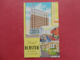 Cleveland,OH--Hotel Olmstead--cancel 1950--PJ230 - Sonstige & Ohne Zuordnung