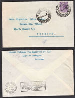 C0294 ITALY 1954, Cover Ravenna To Trieste, Complete With Letter - Altri & Non Classificati