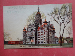 Davenport,IA--Court House--not Mailed--PJ231 - Sonstige & Ohne Zuordnung