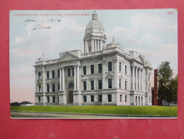 Denison,IA--Crawford County Court House--not Mailed--PJ231 - Other & Unclassified