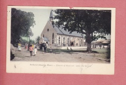 CPA - BATHURST ( Gambia River ) - Church Of England - After The Service - Voir état - Gambia