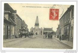 ESTREES-ST-DENIS(60)1910- Place De L´église-animée - Estrees Saint Denis