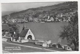 CPSM KUSSNACHT AM RIGI MIT KONIGIN ASTRID KAPELLE, Format 9 Cm Sur 14 Cm Environ, CANTON DE SCHWYZ, SCHWEIZ, SUISSE - Küssnacht