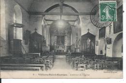 VILLIERS SAINT GEORGES - Intérieur De L'Eglise - Villiers Saint Georges