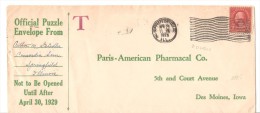 Carta De 1929 - Lettres & Documents