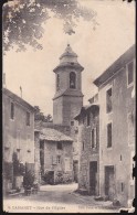 CPA - (84) Camaret - Rue De L'église (tres Abimée) - Camaret Sur Aigues