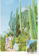 Monaco,Exotic Garden,cactus,MC,Carte Maximum Card,CM - Sukkulenten