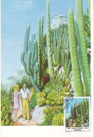 Monaco,Exotic Garden,cactus,MC,Carte Maximum Card,CM - Cactusses
