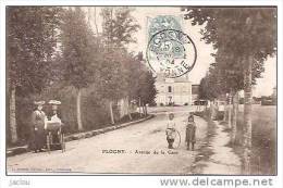 FLOGNY AVENUE DE LA GARE(PERSONNAGES ENFANTS) REF 12253 - Flogny La Chapelle