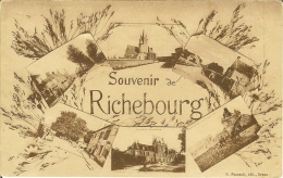 CP De RICHEBOURG " Souvenir De Richebourg " . - Houdan