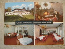 Deutschland - Bad Wörishofen - Restaurant  Park Café - Strong Crease !!!   D108209 - Bad Wörishofen